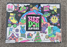 2026 Schylling NeeDoh 24-Day Christmas Advent Calendar, Authentic & New/Sealed