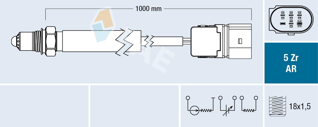 Fits FAE 75162 LAMBDA SENSOR   ⭐UK Stock⭐