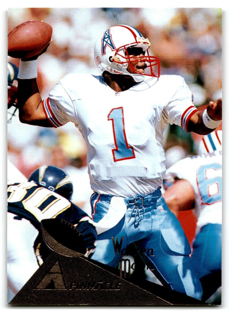 1994 Pinnacle Warren Moon Houston Oilers #77