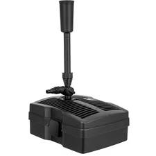 530GPH Submersible Pond Filter Pump Fountain Kits w/ UV Sterilizer for 920Gallon