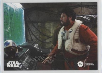 2019 Star Wars Authentics Series One Platinum /25 Greg Grunberg Snap Wexley 0w8