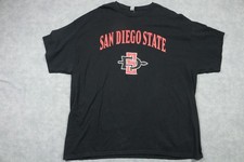 San Diego State Aztecs Shirt Mens XL NCAA Basketball College Gildan Tee