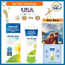 Arnicare Gel for Joint and Muscle Pain 2.6 oz Non-Greasy Fragrance-Free