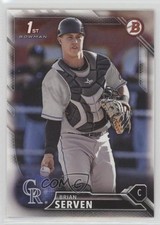 2016 Bowman Draft Draft Picks Brian Serven #BD-14 4k8