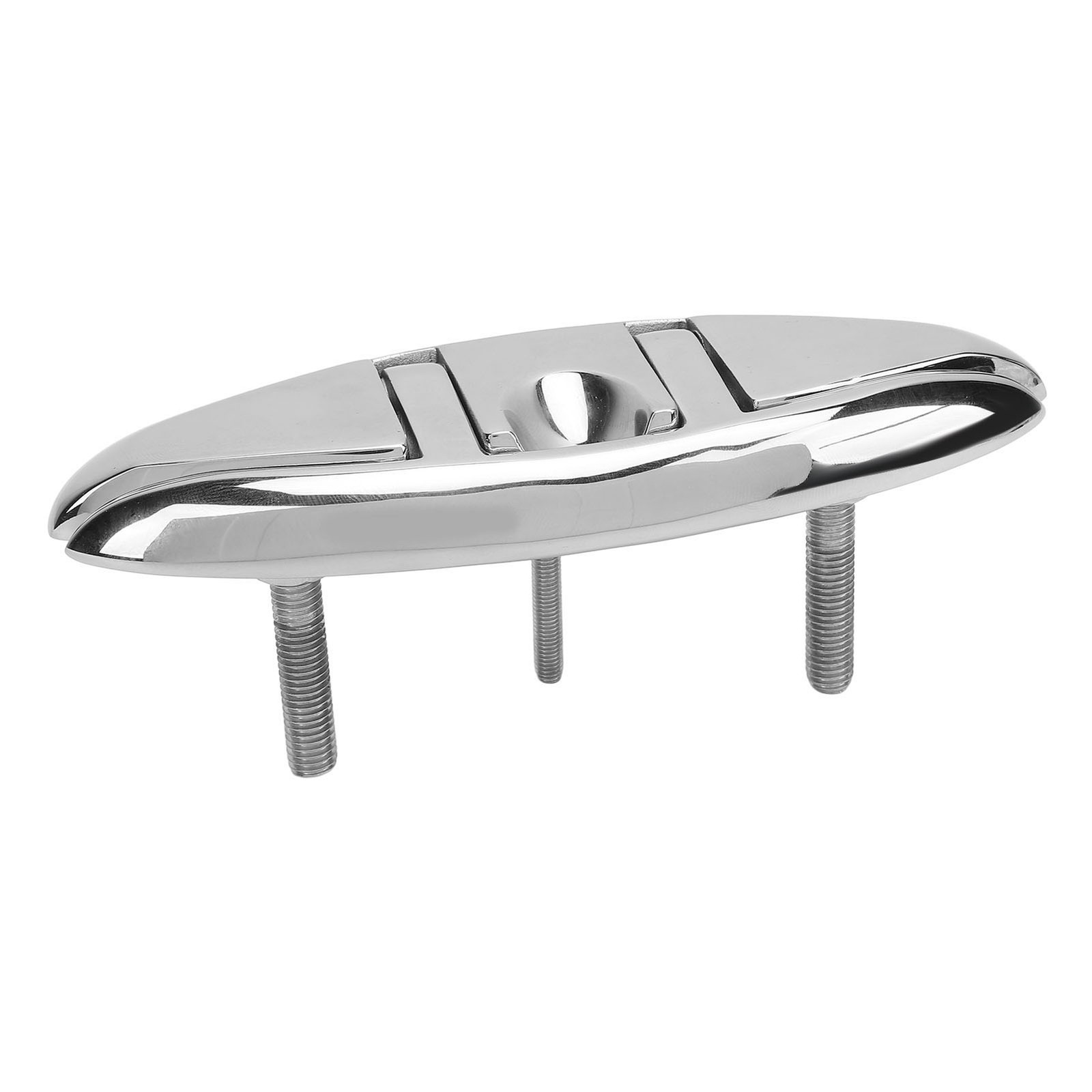 6in Pull Up Boat Folding Cleat 316 Stainless Steel Marine Cleat Flip Up Dock