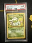 Pokemon 1999 Spanish Bulbasaur Base Set 1st Edition 44/102 PSA 8