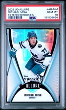 Michael Misa Extended Rookies PSA 10 2025 UD Allure #AR-MM LOW POP