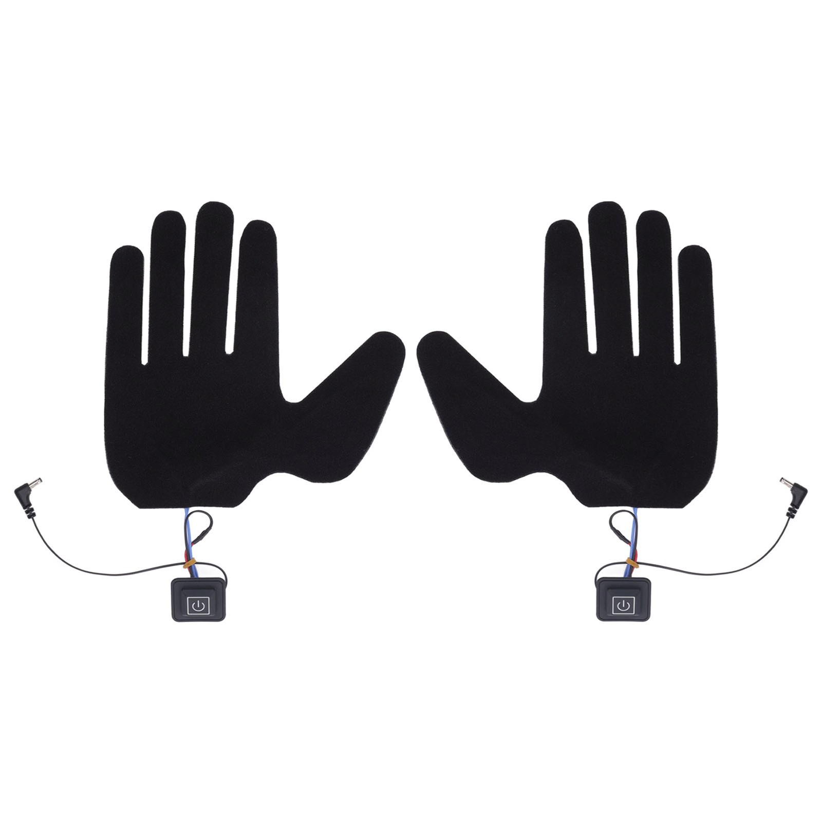 2Pcs Electric Heating Pads 5 Finger Glove Heating Sheet With 3 Adjuatable