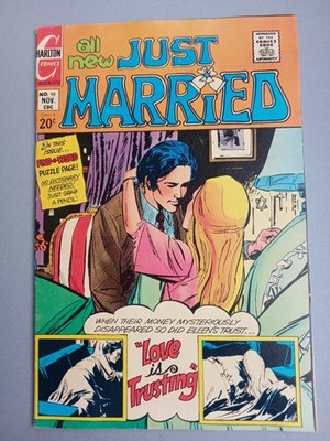 JUST MARRIED #98 (Gill?/Nicholas) Charlton Comics 1973 FN+