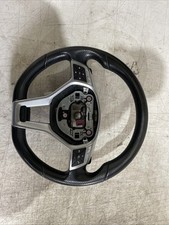 MERCEDES E CLASS W212 09-12 LEATHER,FLAT TOP & BOTTOM STEERING WHEEL