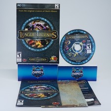 League of Legends Collector's Pack CIB W/ Manual + Map/Poster - PC Games