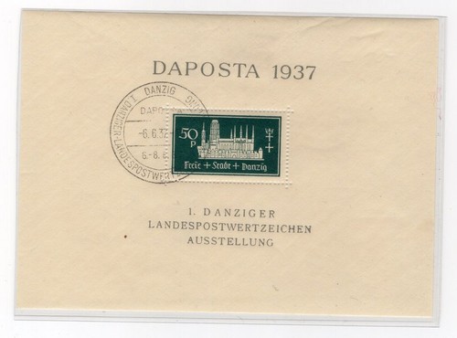 Gdansk POST BLOCK 1st Perfect Gest. 60EUR
