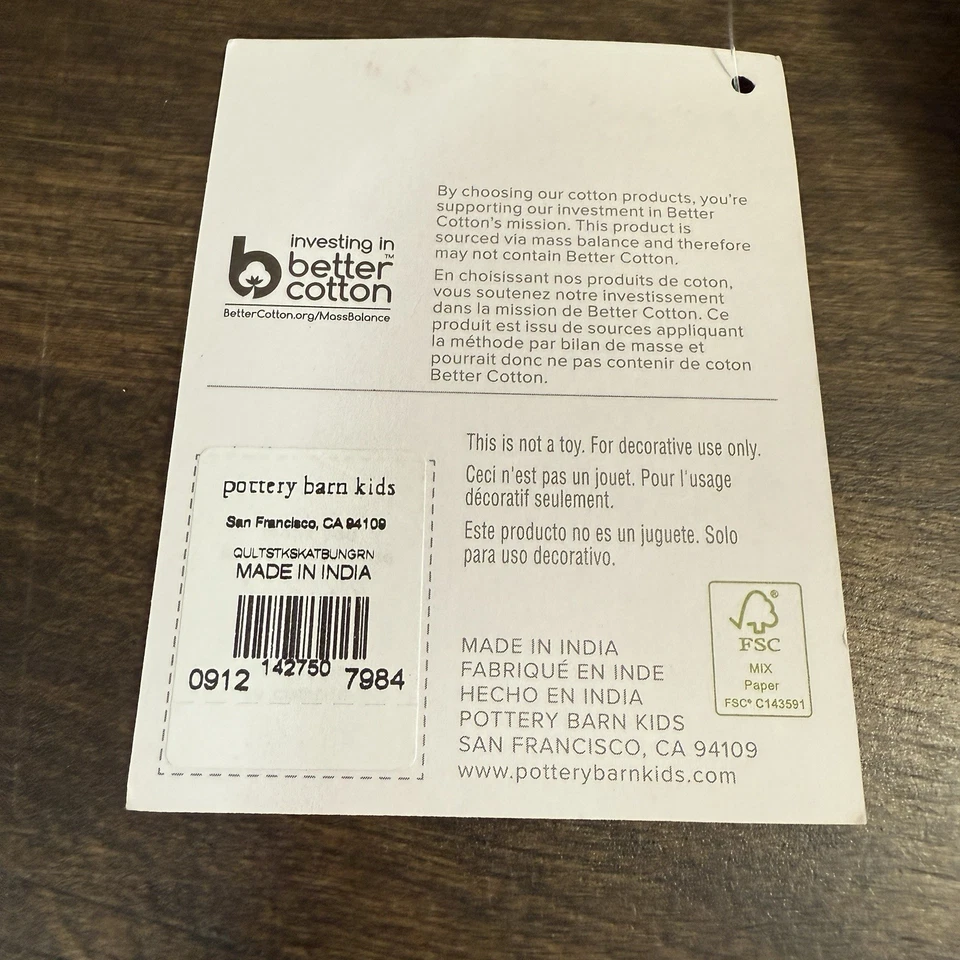 MEDIAS DE NAVIDAD ACOLCHADAS PARA NIÑOS DE GRANERO DE CERÁMICA ~ CONEJITO DE PATINAJE ~ VERDE ~ SIN MONO Foto 4 de 4