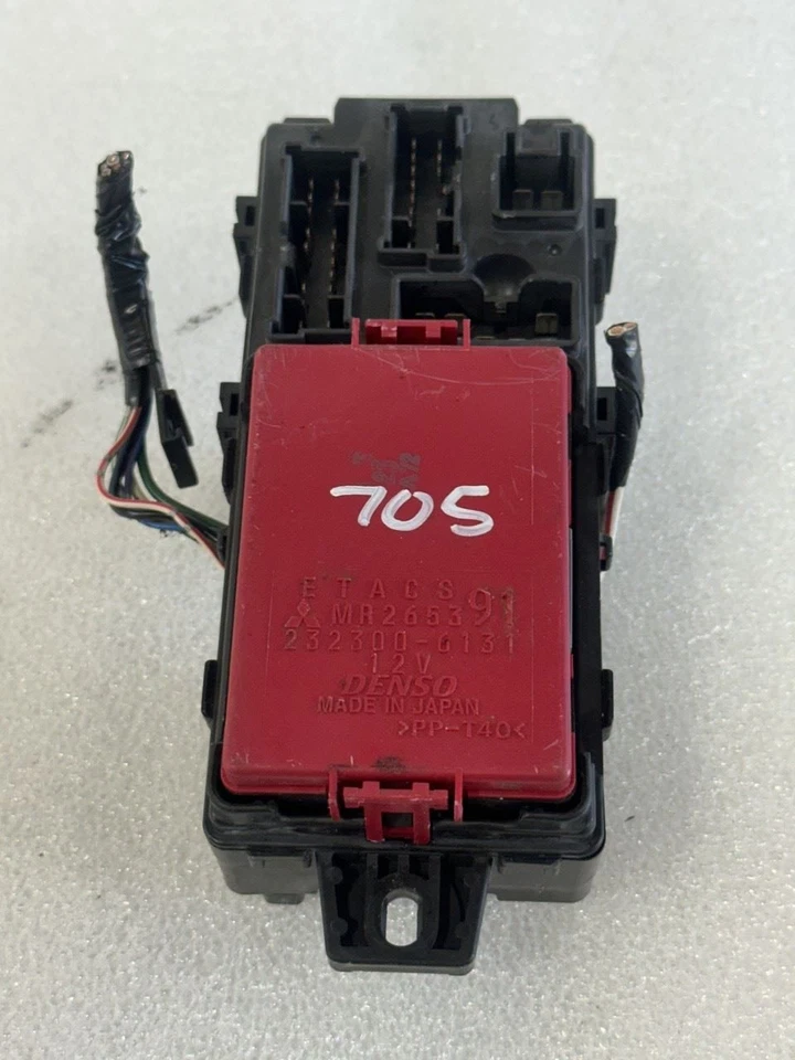 1999 MITSUBISHI MONTERO SPORT DASH FUSE RELAY BOX PANEL 3.0L A/T 4x2 MR265391 - Image 2 of 4