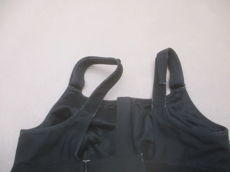 Sutiã Shefit tamanho 2 luxo feminino preto sem forro fechamento frontal sem fio Bralette 10F - Imagem 4 de 4