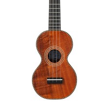 Kala KA-F8D-KMH Pan-Pacific Deluxe Hawaiian Koa Mahogany Figure8 Soprano Ukulele