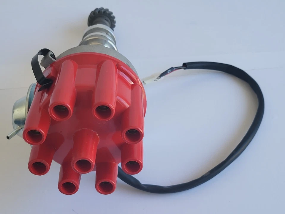 Electronic Distributor W0318 Ford 289 302 351W 351C V8 Female Cap Vacuum Advance - Image 3 of 4