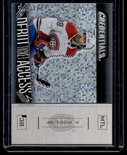 23/24 Credentials Joel Teasdale Debut Ticket Access Horizontal Variation #/799