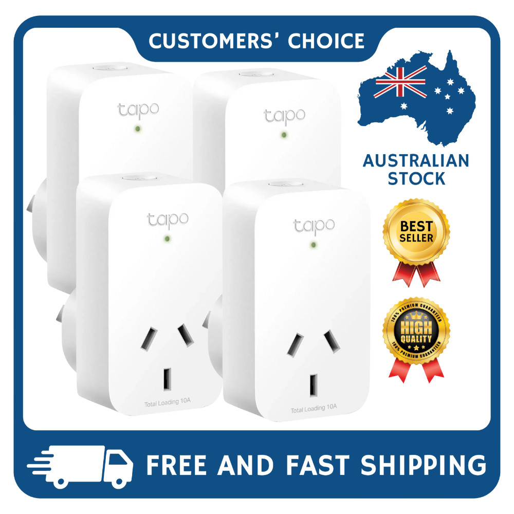 TP-Link Tapo P100 Smart Wifi Power Socket Plug Google Alexa Smart Home