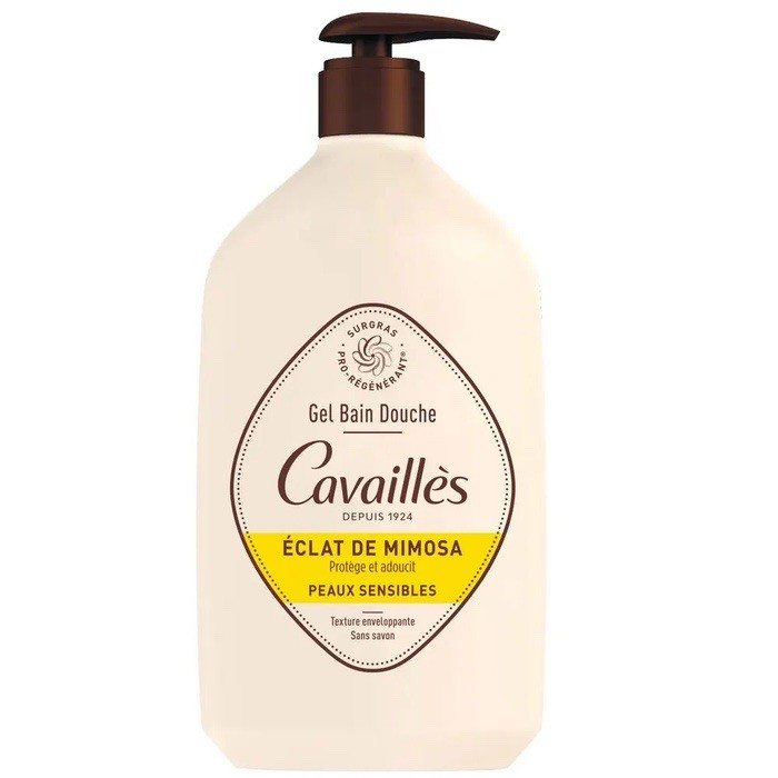 Roge Cavailles lait bain douche surgras actif eclat de mimosa 1L