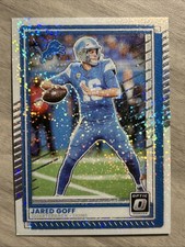 2025 Panini Donruss Optic White Sparkle Prizm Jared Goff Detroit Lions