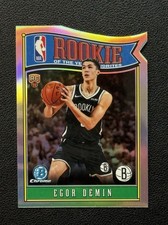 2025-26 Bowman Chrome - Egor Demin Refractor #RY-8 Rookie of the Year Favorites