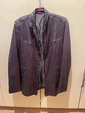 KAPRAUN Herren Lederjacke Lammnappa braun Gr. 50 TOP Zustand