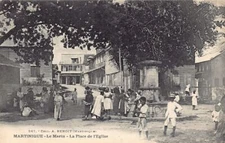 Martinique - LE MARIN - La place de l'église - Ed. A. Benoit 267