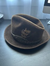 Mallory by Stetson Hat/Fedora style/Vintage Brown Hat Sz 7