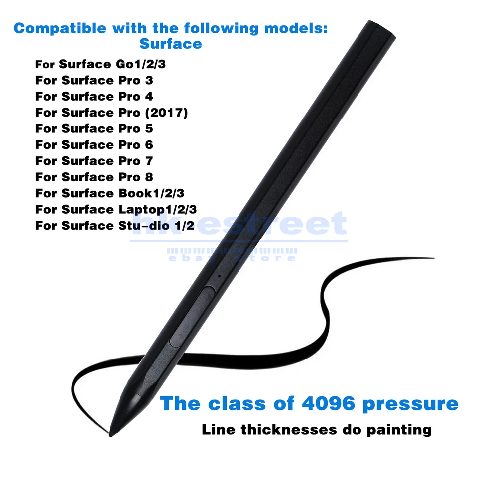 Surface Stylus Pen For Microsoft Surface Pro 3/4/5/6/7 Go Book Studio Laptop Pen - Image 3 of 4