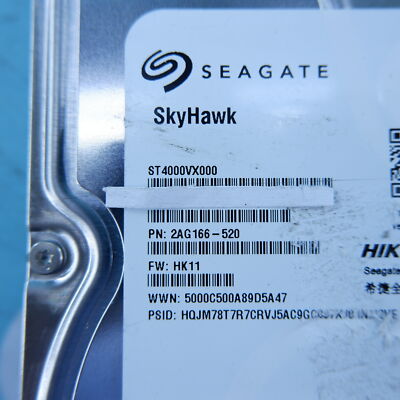 SEAGATE 2AG166-520 ST4000VX000 4tb hard disk 2AG166520 ST4000VX000