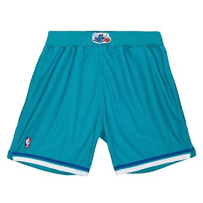 MITCHELL NESS NBA AUTHENTIC ROAD SHORTS CHARLOTTE HORNETS 92-93
