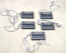 RADO Switzerland Watch Genuine Reference Hang-Tag  (LOT OF 5 Tags)
