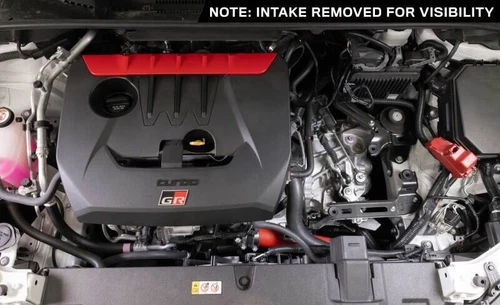 For 2023-2025 Toyota GR Corolla 1.6L Turbo 1.6T K&N Charge Pipe Kit Wrinkle Red