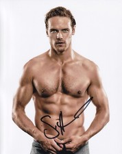 SAM HEUGHAN signed autograph 20x25cm OUTLANDER in person autograph COA