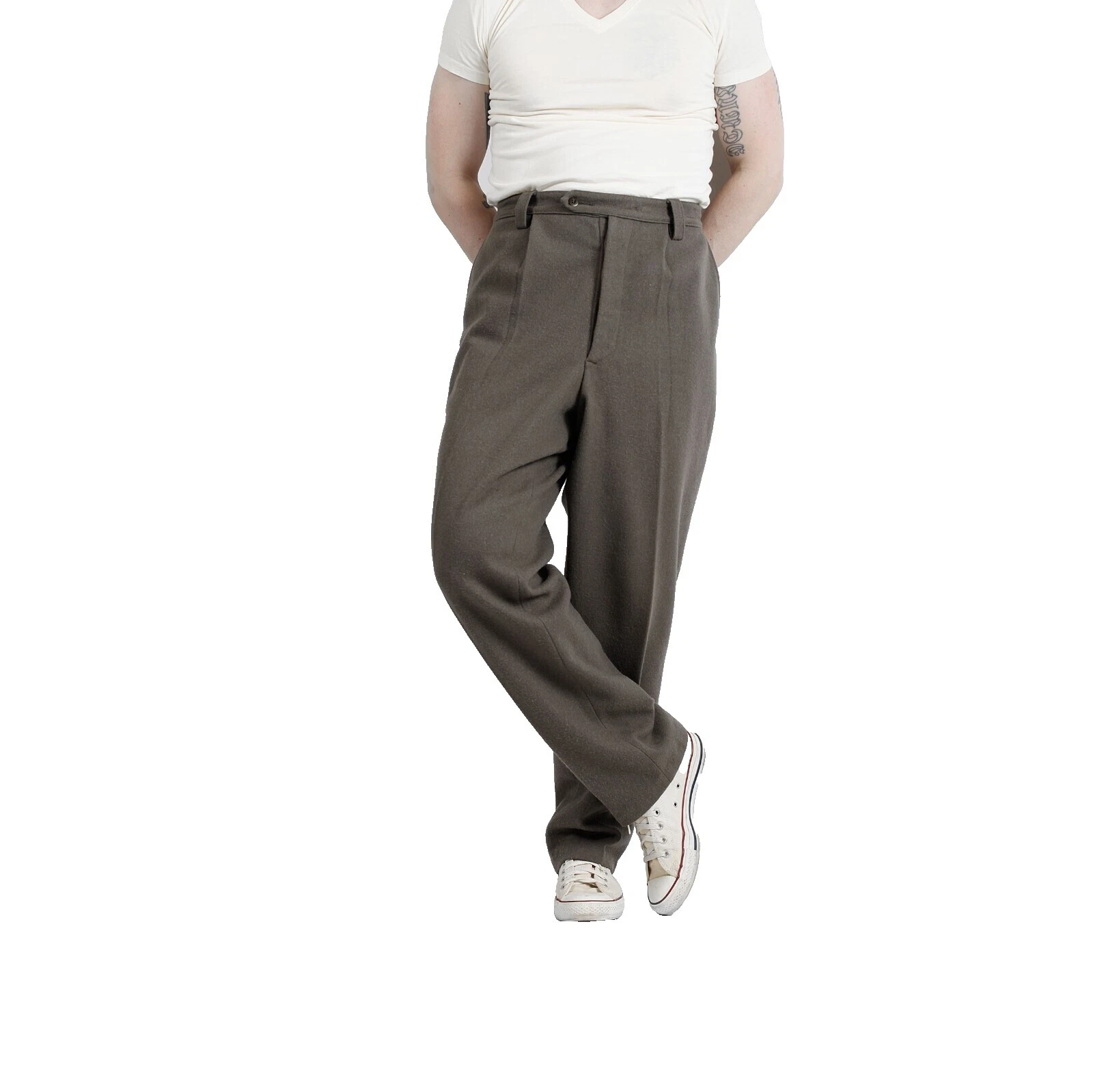 Cotton 1960s Vintage Pants for Men