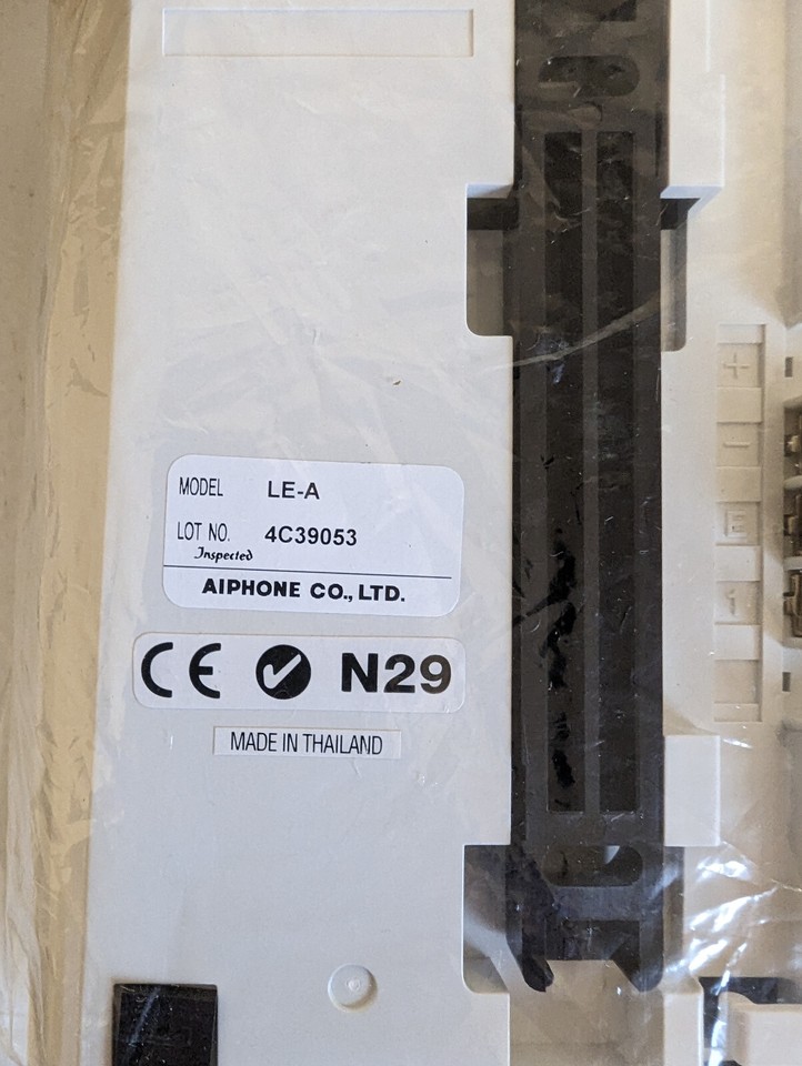 Aiphone LED Surface Mount & LEA Door Stations Durable, Weather