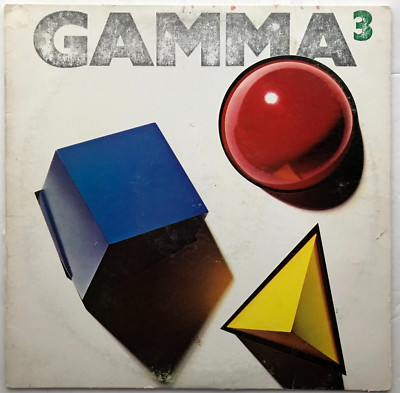 GAMMA ''Gamma 3'' LP Original 1982 Elektra E1-60034 SP First Press VG+ / VG