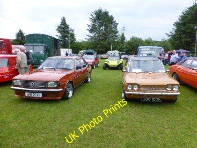 Foto 6x4 Opel Ascona und Sunbeam Imp, Plumbbridge Plumb Bridge abgebildet a c2015