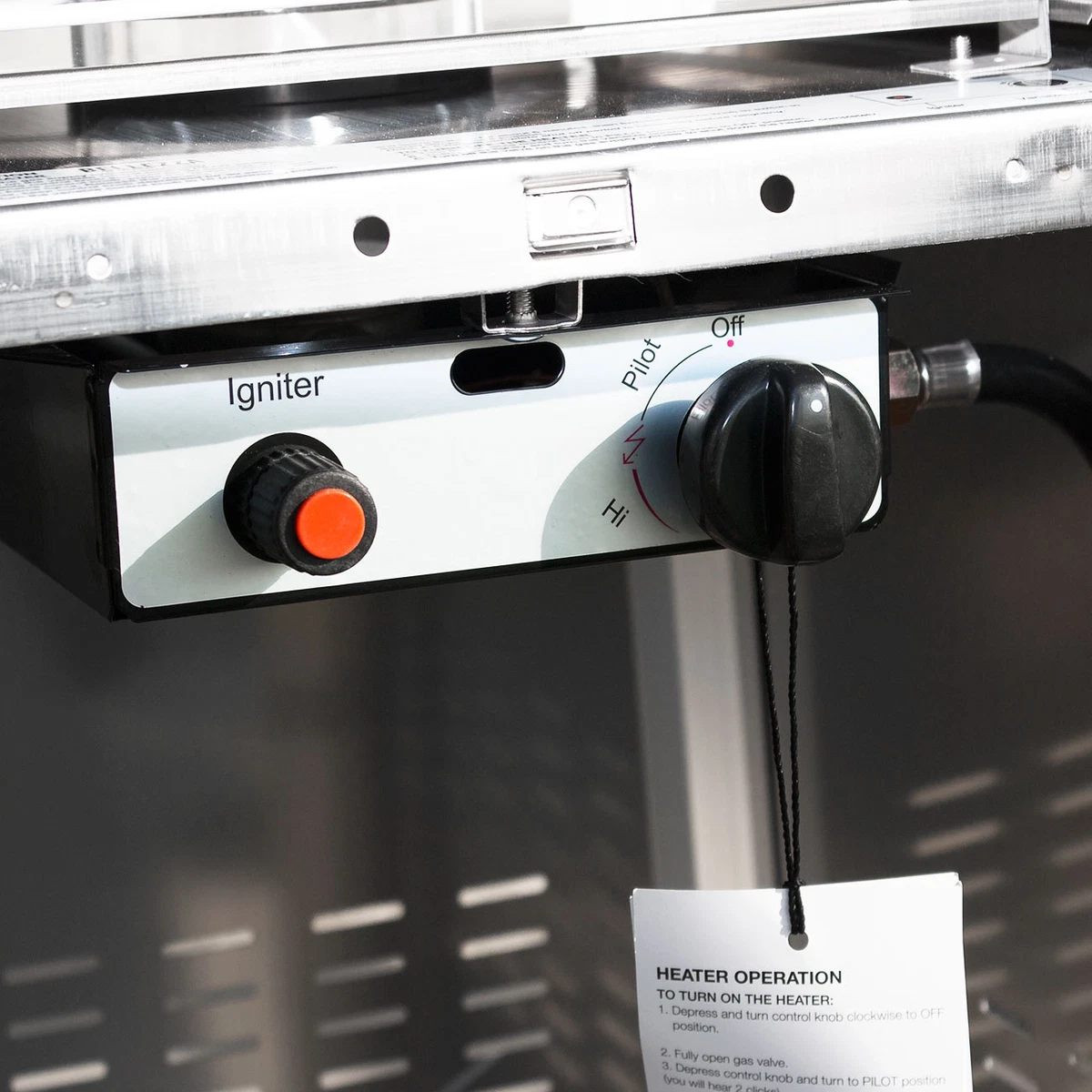 32,000 BTU Black Vulcan Flame Tower Heater, 54 OFF