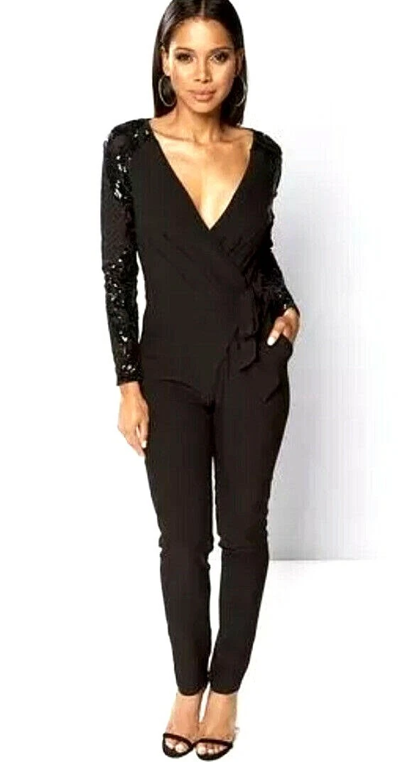 Little mistress sales sequin jumpsuit
