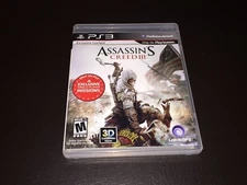 Assassin's Creed III 3 PlayStation 3 PS3 Complete CIB Authentic Good Shape Disc