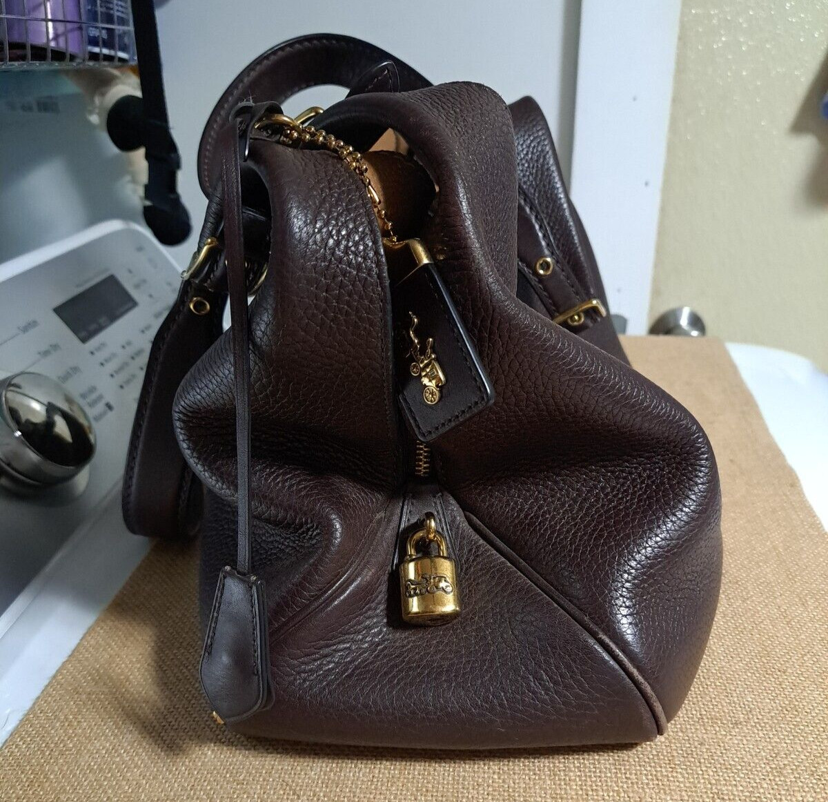 Coach Cass Shoulder Bag in Oxblood L1980 89004 Gem
