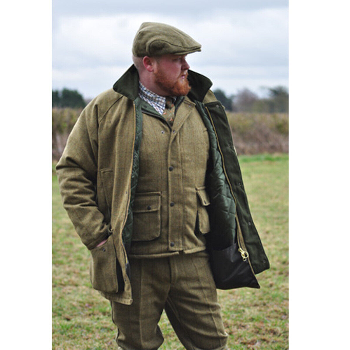 Mens GAME Light Derby Tweed Hunting Shooting Jacket Coat Mens GAME Light Derby Tweed Hunting Shooting Jacket Coat