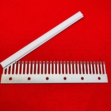 30er 6.5mm Deckerkamm Strickmaschinen SilverReed knitting machine 3.9gauge comb