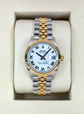 NEW 2025 Rolex Datejust 31mm 278273 Two-Tone Jubilee White Dial