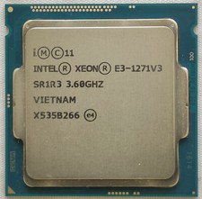Intel Xeon E3-1271 V3 E3-1271V3 3.6GHz SR1R3 5GT/s 4 Core LGA1150 CPU Processor