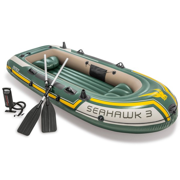 Intex Seahawk 3 Boot Schlauchboot Angelboot Ruderboot Motorboot 68380 3 Personen-image