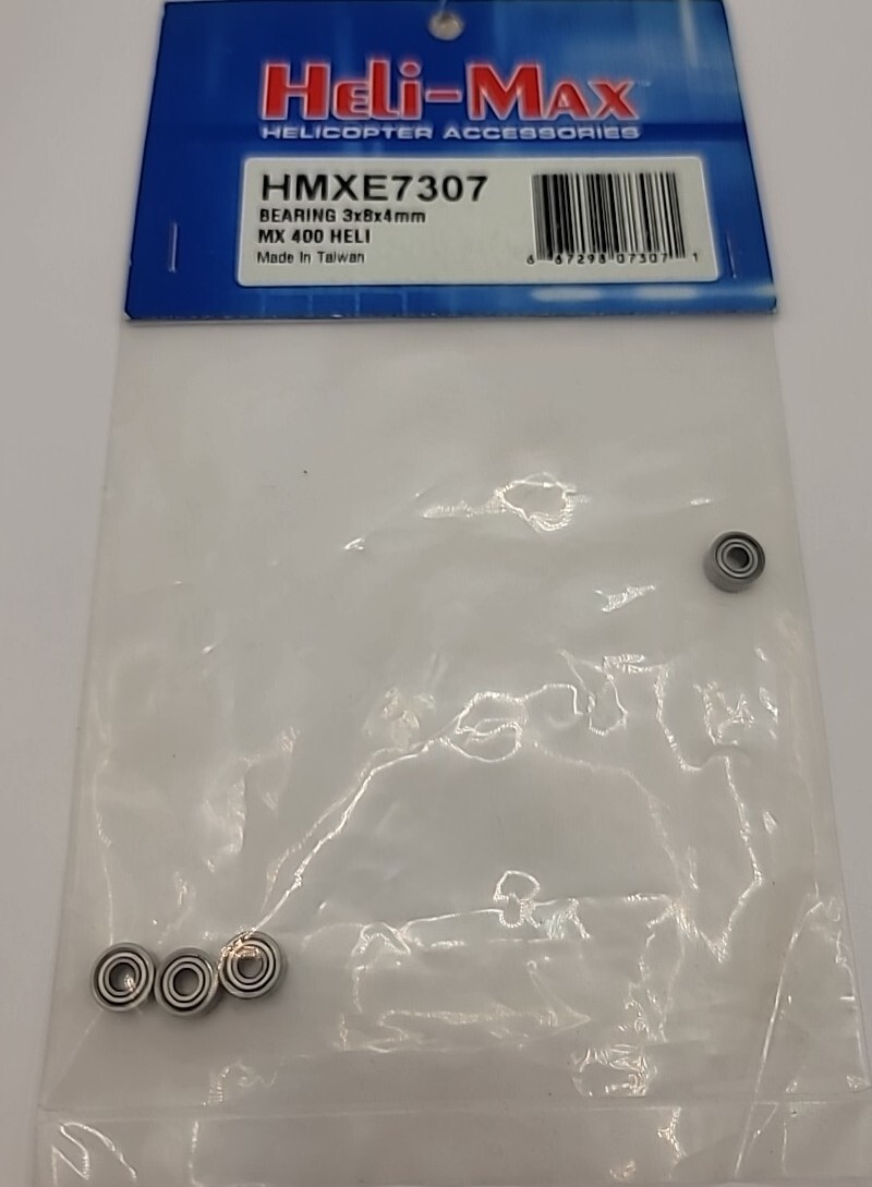 Heli Max Bearing 3x8x4mm MX 400 Heli Rc Helicopter Heli-Max Heli Max Bearing 3x8x4mm MX 400 Heli Rc Helicopter Heli-Max