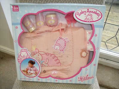 BABY ANNABELL CHANGING BAG BRAND NEW IN BOX 2006 ZAPF CREATIONS NEVER  OPENED UK